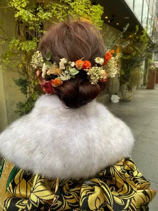 ヘアアレンジ RISAKO レイヤーカット🎀のヘアスタイル