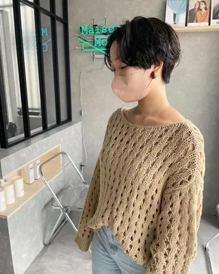 ショート 河原 亮のヘアスタイル