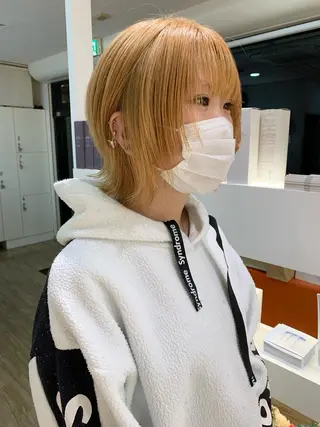 ミディアム 🫧ウルフカット/ 畑中結衣🫧のヘアスタイル