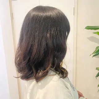 ミディアム パーマ パーマモデル募集中 渥美翔人のヘアスタイル