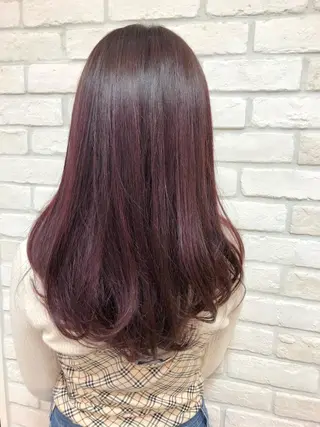 ロング カラー レディースカット 募集/今間 海音のヘアスタイル