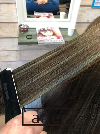 ロング anyhow academyのヘアスタイル