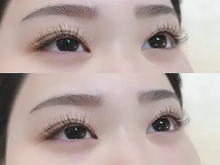マツエク・マツパ AURORA RINAのマツエク・マツパデザイン