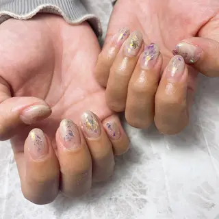 ネイル ⭐︎休業中の練習⭐︎ JNA認定講師髙橋のネイルデザイン