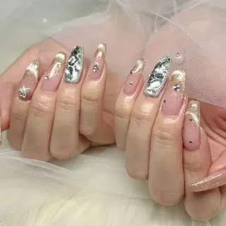 ネイル Y🩵 Jasmineのネイルデザイン