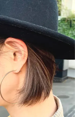 ミディアム カラー イガラシ ジュン/髪質改善のヘアスタイル