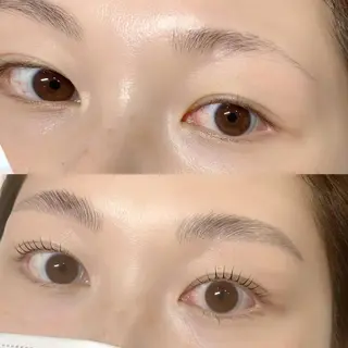 マツエク・マツパ アイブロウ REPOS 🎀束感 ・マスカラパーマのマツエク・マツパデザイン