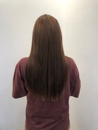 ロング ツノガイ エリのヘアスタイル