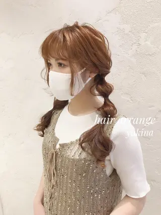 ロング ✨透明感ケアカラー✨ 長野ゆきなのヘアスタイル