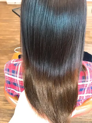 ロング カラー 縮毛矯正/ 髪質改善 /ショート　圍　崇行のヘアスタイル