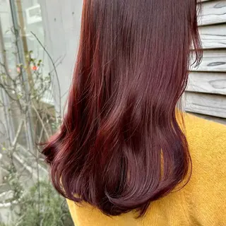 セミロング カラー 🪭risa 暖色/レイヤー🪭のヘアスタイル