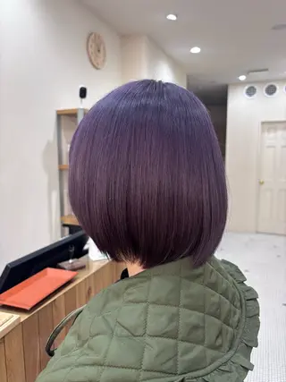 ショート カラー よこやま なぎさのヘアスタイル