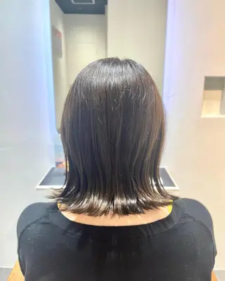 ミディアム カラー 似合わせスタイル🪮 🌿まなべさとみ🌿のヘアスタイル
