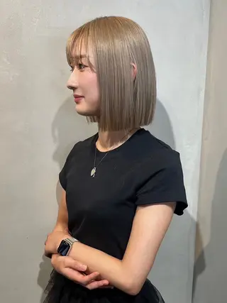 カラー kana /アシスタント/四条のヘアスタイル