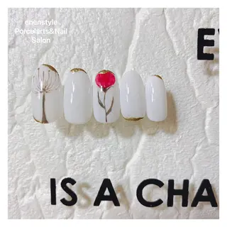 ミディアム ネイル 👑enen style👑のネイルデザイン