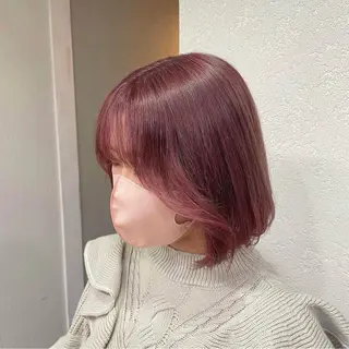 ミディアム カラー 💗モテガーリー💗 rumi♡のヘアスタイル