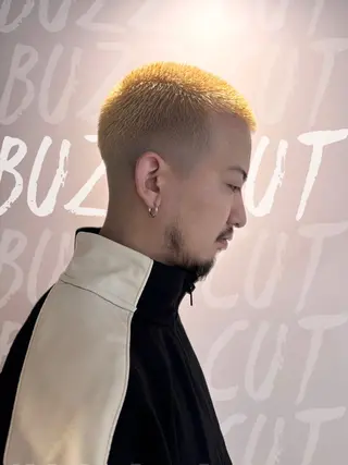 メンズ ハイトーン/パーマ 大名 sakiのヘアスタイル