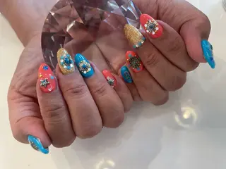 ネイル ♡ビジュール♡ NAIL &まつ毛のマツエク・マツパデザイン