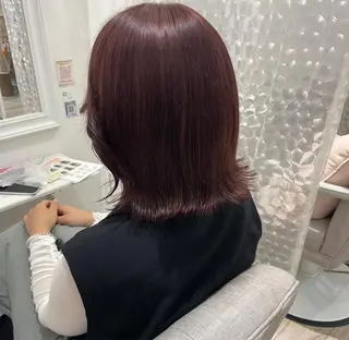 カラー ヘアアレンジ/ 暖色🩵hazukiのヘアスタイル