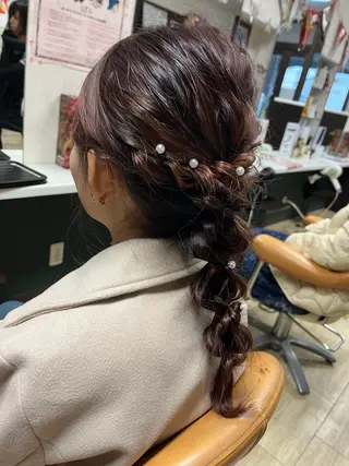 ヘアアレンジ 鍋田 彩歌のマツエク・マツパデザイン