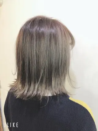 ミディアム 吉田 典弘のヘアスタイル