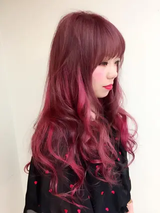 カラー sato yoのヘアスタイル