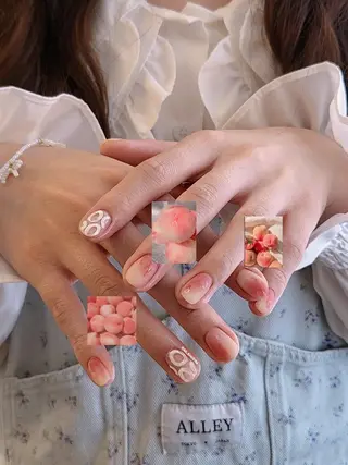 ネイル 3dパーツ/流行り 👧shushu❤️のネイルデザイン