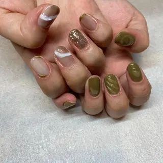 ネイル NORA nail UMEDA MAIのネイルデザイン