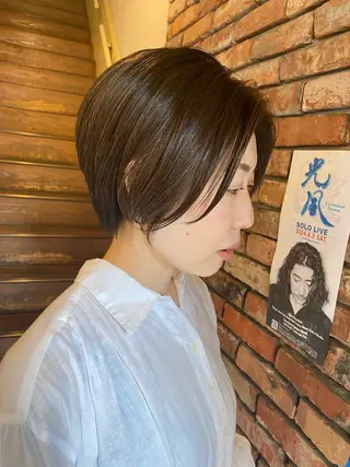 ショート 高塩翔大 髪質改善のヘアスタイル