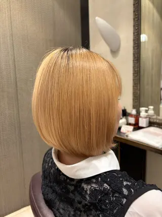 ミディアム 菊池 菜月のヘアスタイル