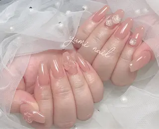 ネイル 𝐲𝐮𝐦𝐢🎀 長さ出しデザイン専門のネイルデザイン