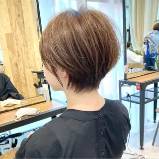 ショート 大人可愛いショート/ 大阪/堀江/池田雄輝のヘアスタイル