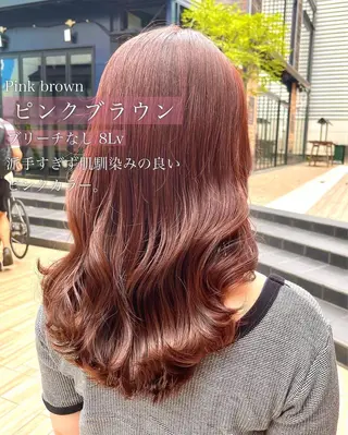 ロング カラー ヘアアレンジ レイヤーカット/ 田中 しょうのヘアスタイル
