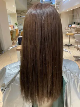 ミディアム カラー 美髪/髪質改善 川口凌弥のヘアスタイル