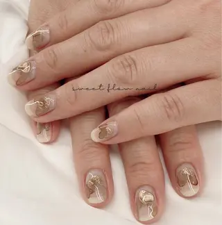 ネイル sweet flow nailのネイルデザイン