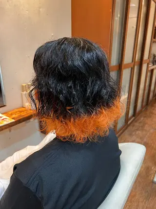ミディアム 澤井 佑果のヘアスタイル