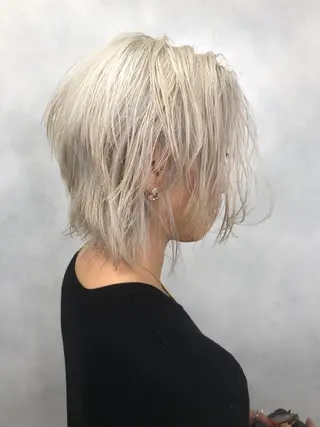 ショート カラー welring hair salonのヘアスタイル