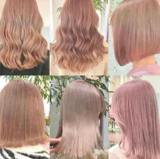 セミロング カラー ヘアアレンジ 🌹TikTok４万 ﾌｫﾛﾜｰ🌹AKIのヘアスタイル