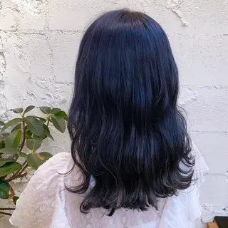 セミロング 韓国カットパーマ✂︎ Toshiのヘアスタイル