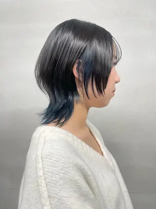 ショート 柏 ウルフ/レイヤー 田中佐和🐺のヘアスタイル
