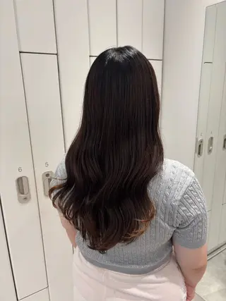 ロング 艶髪໒꒱／透明感 カラー🍀_そら🪽のヘアスタイル