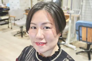 ショート ミヤザキ ユタカのヘアスタイル