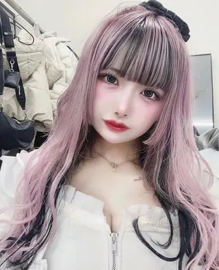 セミロング 美魔女 美容師NAOのヘアスタイル