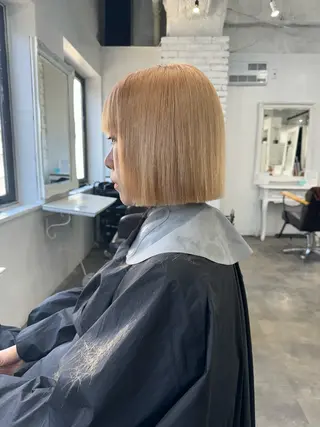 ショート カラー SALOWIN札幌大通り所属・札幌ブリーチカラー/ ダブルカラー/ドイのヘアスタイル