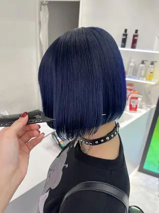 セミロング 🤍ハイトーン寒色 🤍MADOKAのヘアスタイル