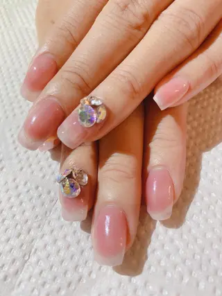 ロング shandy nailのネイルデザイン