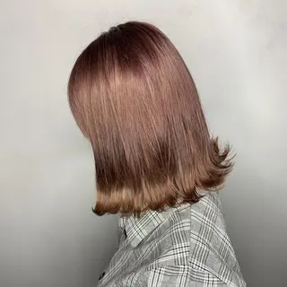 ミディアム カラー 鳥丸 真一のヘアスタイル