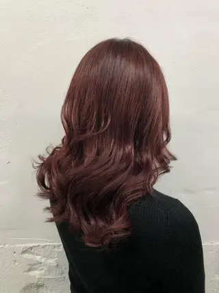 セミロング カラー 🧡艶髪ちゅるん髪 🫧🧡YUKI❄️のヘアスタイル