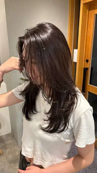 ロング vince gio 彩織のヘアスタイル
