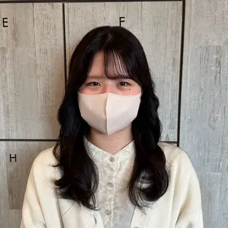 セミロング カラー 柔らかいcolor ￤韓国￤🩰マユ🩰のヘアスタイル